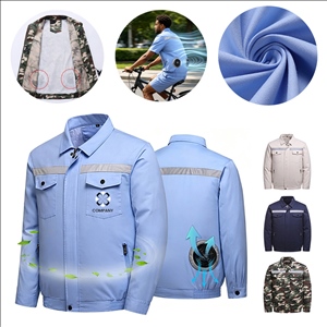 Men's Cooling Work Jacket with Fans & Reflective Strips